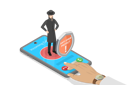 پیش‌نمایش فایل mobile-protecting-service-11814324 از پک مجموعه موضوعات متنوع