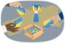 پیش‌نمایش فایل people-doing-charity-for-ukrain-refugee-11814304 از پک مجموعه موضوعات متنوع