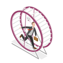 پیش‌نمایش فایل businessman-running-in-hamster-wheel-11814197 از پک مجموعه موضوعات متنوع ۱۵۴