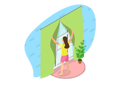 پیش‌نمایش فایل girl-opening-her-room-for-looking-morning-view-11814192 از پک مجموعه موضوعات متنوع ۱۵۴