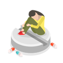 پیش‌نمایش فایل girl-addicted-to-drug-depression-and-antidepressants-11814151 از پک مجموعه موضوعات متنوع