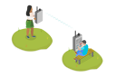 پیش‌نمایش فایل man-and-woman-talking-on-walkie-talkie-11814108 از پک مجموعه موضوعات متنوع ۱۵۲