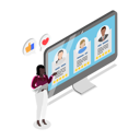 پیش‌نمایش فایل girl-working-on-corporate-website-11813937 از پک مجموعه موضوعات متنوع ۱۴۸