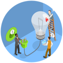 پیش‌نمایش فایل business-team-having-business-idea-11813761 از پک مجموعه موضوعات متنوع ۱۴۳