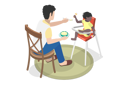پیش‌نمایش فایل father-engaged-in-raising-child-11814218 از پک مجموعه موضوعات متنوع ۱۵۵