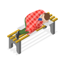 پیش‌نمایش فایل homeless-man-sleeping-on-bench-12725074 از پک مجموعه موضوعات متنوع ۱۸۸