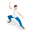 پیش‌نمایش فایل man-doing-karate-12725082 از پک مجموعه موضوعات متنوع ۱۸۸