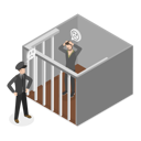 پیش‌نمایش فایل police-put-criminal-in-jail-12724920 از پک مجموعه موضوعات متنوع ۱۸۵