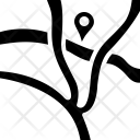 پیش‌نمایش فایل tracking-30 از پک آیکون وب توپر سیاه 2