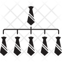 پیش‌نمایش فایل organization-54 از پک آیکون وب توپر سیاه 3