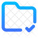 پیش‌نمایش فایل folder-check-5317536 از پک رابط کاربری