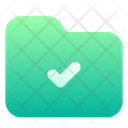 پیش‌نمایش فایل folder-check-5322625 از پک رابط کاربری