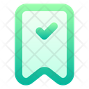 پیش‌نمایش فایل bookmark-check-5322324 از پک رابط کاربری