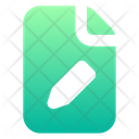 پیش‌نمایش فایل file-edit-5322002 از پک رابط کاربری