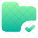 پیش‌نمایش فایل folder-check-5322026 از پک رابط کاربری