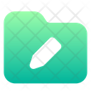 پیش‌نمایش فایل folder-edit-5322029 از پک رابط کاربری