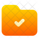 پیش‌نمایش فایل folder-check-5321905 از پک رابط کاربری
