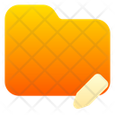 پیش‌نمایش فایل folder-edit-5321910 از پک رابط کاربری