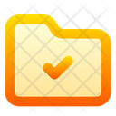 پیش‌نمایش فایل folder-check-5321709 از پک رابط کاربری