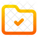 پیش‌نمایش فایل folder-check-5321585 از پک رابط کاربری