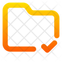 پیش‌نمایش فایل folder-check-5321586 از پک رابط کاربری