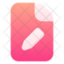 پیش‌نمایش فایل file-edit-5321267 از پک رابط کاربری