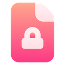 پیش‌نمایش فایل file-locked-5321274 از پک رابط کاربری