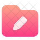 پیش‌نمایش فایل folder-edit-5321294 از پک رابط کاربری