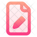 پیش‌نمایش فایل file-edit-5321125 از پک رابط کاربری