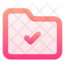 پیش‌نمایش فایل folder-check-5321148 از پک رابط کاربری