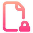 پیش‌نمایش فایل file-locked-5321007 از پک رابط کاربری