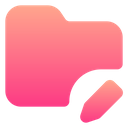 پیش‌نمایش فایل folder-edit-5320865 از پک رابط کاربری