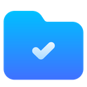 پیش‌نمایش فایل folder-check-5320038 از پک رابط کاربری
