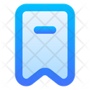 پیش‌نمایش فایل bookmark-subtract-5317678 از پک رابط کاربری