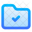 پیش‌نمایش فایل folder-check-5317726 از پک رابط کاربری