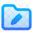 پیش‌نمایش فایل folder-edit-5317730 از پک رابط کاربری