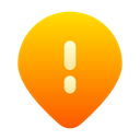 پیش‌نمایش فایل location-exclamation-mark-5583329 از پک موقعیت و سفر