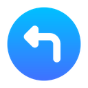 پیش‌نمایش فایل road-sign-turn-left-ahead-5583005 از پک موقعیت و سفر