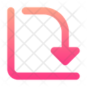 پیش‌نمایش فایل line-down-6551773 از پک چارت ها و نمودارها