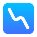 پیش‌نمایش فایل line-down-6552431 از پک چارت ها و نمودارها