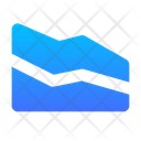 پیش‌نمایش فایل stacked-area-down-6552439 از پک چارت ها و نمودارها