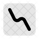 پیش‌نمایش فایل line-down-6549089 از پک چارت ها و نمودارها