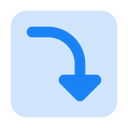 پیش‌نمایش فایل line-down-6549292 از پک چارت ها و نمودارها