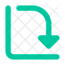 پیش‌نمایش فایل line-down-6549744 از پک چارت ها و نمودارها
