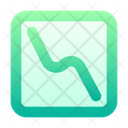 پیش‌نمایش فایل line-down-6553347 از پک چارت ها و نمودارها