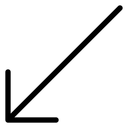 پیش‌نمایش فایل keyboard-arrow-bottom-left-13516641 از پک الزامات رابط کاربری