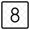 پیش‌نمایش فایل number-eight-square-13516874 از پک الزامات رابط کاربری