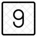 پیش‌نمایش فایل number-nine-square-13516884 از پک الزامات رابط کاربری