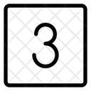 پیش‌نمایش فایل number-three-square-13516896 از پک الزامات رابط کاربری