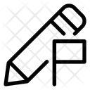 پیش‌نمایش فایل pencil-edit-flag-13516987 از پک الزامات رابط کاربری